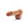 Blush Renaissance Raphael 9.5 Inch Sliding Foreskin Dildo with Squeezable Balls Tan 20.1 cm