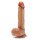 Blush Renaissance Raphael 9.5 Inch Sliding Foreskin Dildo with Squeezable Balls Tan 20.1 cm