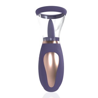 Shots Enhance - Rechargeable Vulva and Breast Pump - Purple
