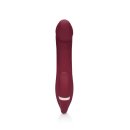 Loveline Bendable Vibrating Strapless Strap-on - Merlot Grape