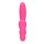 Loveline Tongue Flickering and Heating Rabbit Vibrator - Exuberant Pink