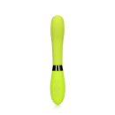 Loveline Silicone G-Spot Vibrator - Lime Passion
