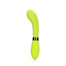 Loveline Silicone G-Spot Vibrator - Lime Passion
