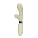 Loveline Silicone Rabbit Vibrator - Misty Green