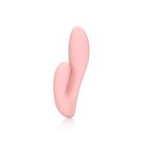 Loveline Ultra Soft Silicone G-Spot Vibrator - Cherry Chiffon