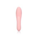 Loveline Ultra Soft Silicone G-Spot Vibrator - Cherry Chiffon