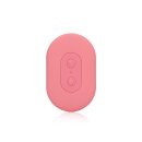 Loveline Ultra Soft Silicone Egg Vibrator with Remote Control - Pink Arabesque