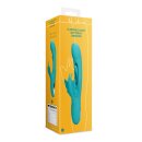Loveline Flapping G-Spot Butterfly Vibrator - Peacock Blue