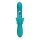 Loveline Flapping G-Spot Butterfly Vibrator - Peacock Blue