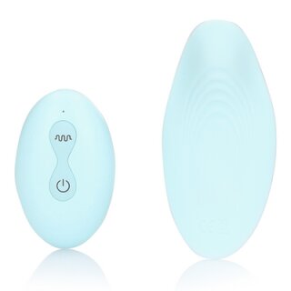 Loveline Panty Vibrator with Remote Control - Arctic Blue