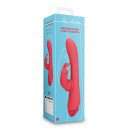 Loveline Swinging Rabbit G-Spot Vibrator - Brighto Red