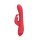 Loveline Swinging Rabbit G-Spot Vibrator - Brighto Red