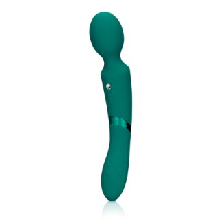 Loveline Double-Sided Vibrating Wand - Green Gable