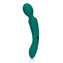 Loveline Double-Sided Vibrating Wand - Green Gable