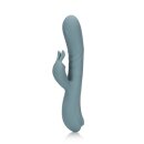 Loveline Fingering Motion Rabbit Vibrator - Weathervane Grey