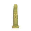 Loveline Ultra Soft Silicone Rotating Rabbit Vibrator - Spring Sage