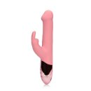 Loveline Rotating Beads Rabbit Vibrator - Pink Arabesque