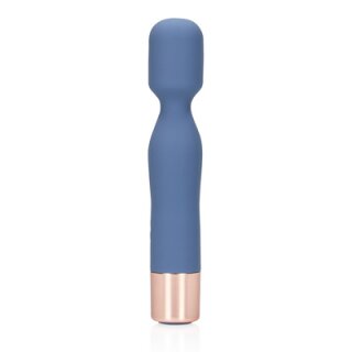 Loveline Mini Wand Vibrator - Blue Horizon