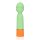 Loveline Ribbed Mini Vibrator with USB Charger - Spring Sage