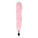 Shots - Ouch! Leuchtender Fuchsschwanz mit Metall Butt Plug - Pink