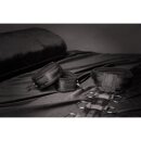 Shots - Ouch! Rückhaltegeschirr mit Halsband und Handfesseln - Schwarz