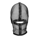 Shots - Ouch!  Fishnet Mask - Black