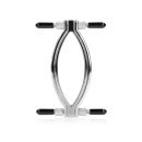 Shots - Ouch! Verstellbare Pussy-Klemme - Silber