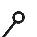 Shots - Ouch! Silikon-Analkugeln - Medium - Schwarz