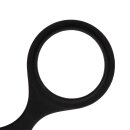 Shots - Ouch! Silicone Hand Cuffs - Black