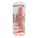 RealRock Extra Large Straight with Balls 13 / 33 cm Flesh