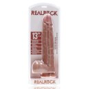 RealRock Extra Large Straight with Balls 13 / 33 cm Tan