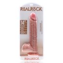 RealRock Extra Large Straight with Balls 14 / 35,5 cm Flesh