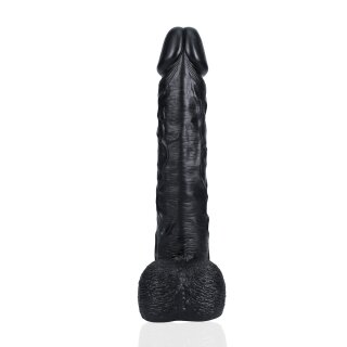 RealRock Extra Large Straight with Balls 15 / 38 cm Black