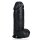 RealRock Extra Thick Straight with Balls 10 / 25,4 cm Black