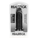 RealRock Extra Thick Straight without Balls 8 / 20,3 cm Black