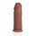 RealRock Extra Thick Straight without Balls 9 / 23 cm Tan