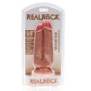 RealRock Two in One Dildo 5/6 - 12,7/15,2 cm Flesh