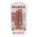 RealRock Two in One Dildo 5/6 - 12,7/15,2 cm Tan