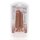 RealRock Two in One Dildo 5/6 - 12,7/15,2 cm Tan