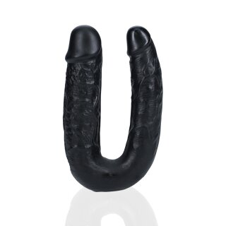 RealRock U Shaped Double Dildo 5 / 12,7 cm Black