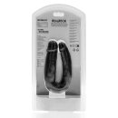 RealRock U Shaped Double Dildo 5 / 12,7 cm Black