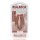 RealRock U Shaped Double Dildo 5 / 12,7 cm - Tan