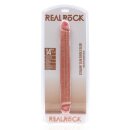 RealRock Slim Double Ended Dong 14 / 35,6 cm - Flesh