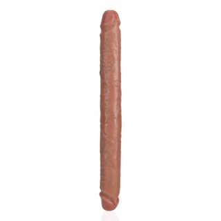 RealRock Slim Double Ended Dong 14 / 35,6 cm - Tan