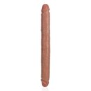 RealRock Slim Double Ended Dong 14 / 35,6 cm - Tan