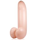 S-Line Aufblasbarer Penis 140 cm - hell
