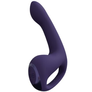 VIVE Riko Triple Motor Thumper with Advanced Finger Motion  Pulse Wave Stimulator - Purple