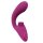 VIVE Gen Triple Motor G-Spot Vibrator with Pulse Wave and Vibrating Bristles - Pink
