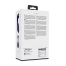 VIVE Gen Triple Motor G-Spot Vibrator with Pulse Wave and Vibrating Bristles - Purple