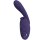 VIVE Gen Triple Motor G-Spot Vibrator with Pulse Wave and Vibrating Bristles - Purple